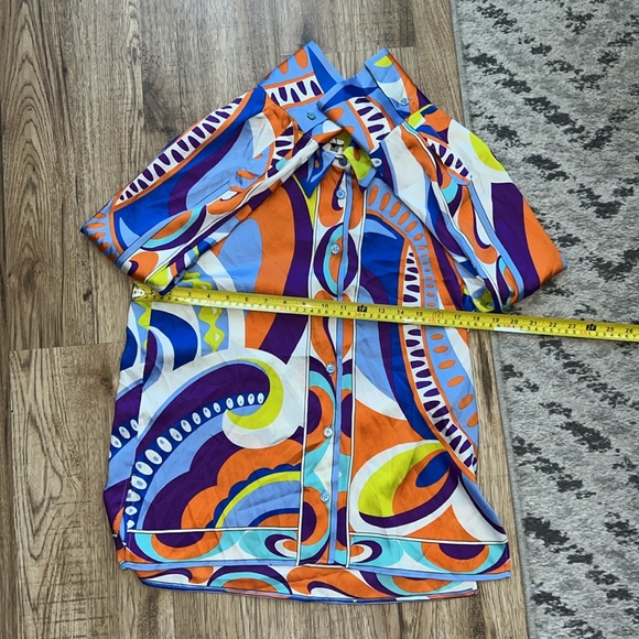 NEW! Zara Geometric Print Set (Top and Skirt) - Picture 8 of 15